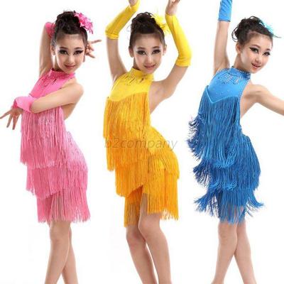 girls salsa dress